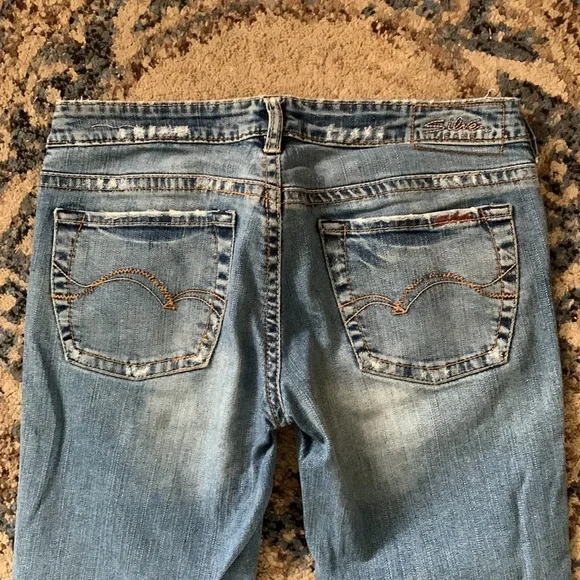 Silver Flare Jeans- size 27/33 - Picture 5 of 6